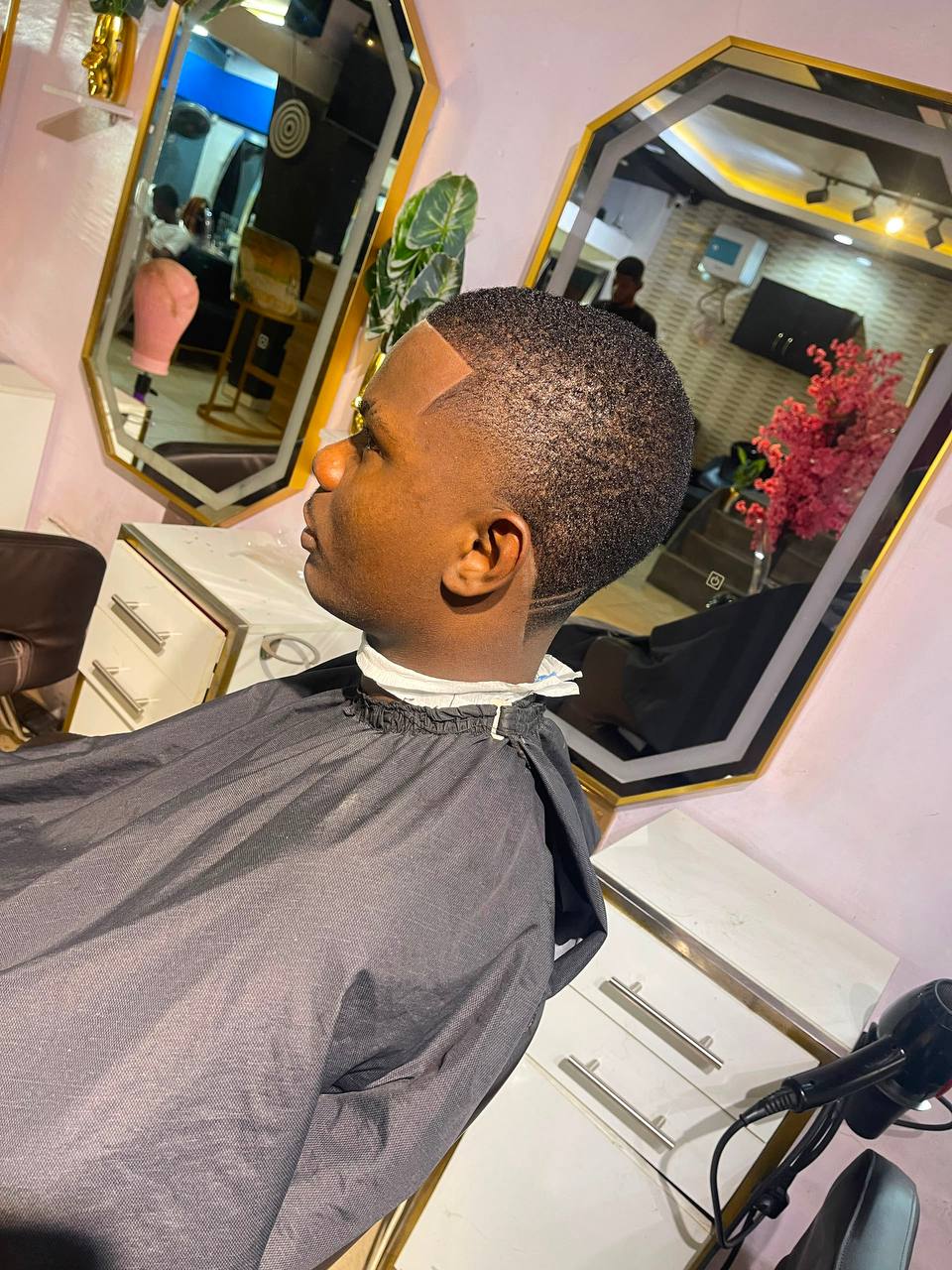 Professional haircut by WOY SharpCut Salon