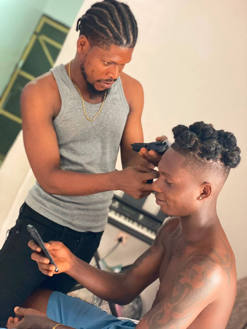 Sharp Low Fade